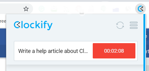 clockify-extension