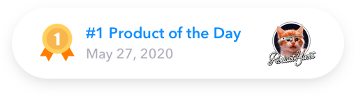 product hunt product of the day